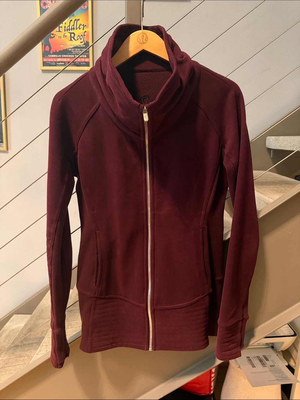 Lululemon Radiant Jacket II Dark Adobe Size 6